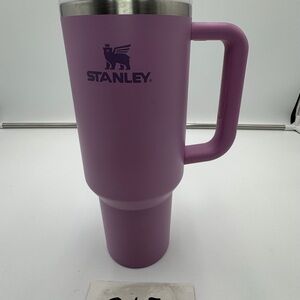 STANLEY 40oz Quencher Tumbler Purple Handle Insulated Cup NO STRAW